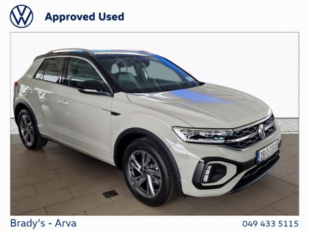 2025 Volkswagen T-Roc R-LINE 75 1.0 TSI 116BHP M6F