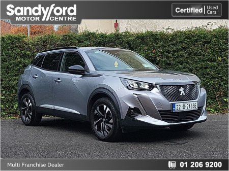2022 Peugeot 2008 1.2 Puretech 100bhp Allure