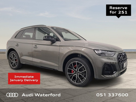 2025 Audi Q5 55TFSI E Quattro Competition PCP from €830 per month