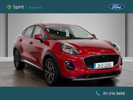 2021 Ford Puma 1.0T EcoBoost mHEV 125PS Titanium Call Derek on 0861653401