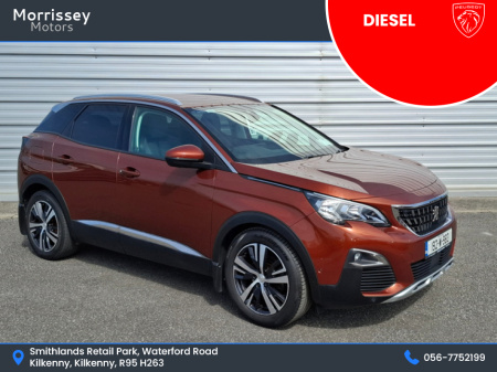 2019 Peugeot 3008 ALLURE 1.5 BLUE HDI 130 6 6.2 4DR €24,950