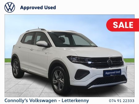 2024 Volkswagen T-Cross R-Line 1.0 TSI 115HP M6F *From €274 per month*