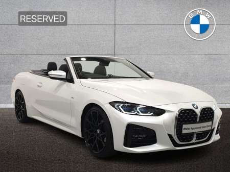 2023 BMW 4 Series 420d M Sport Convertible