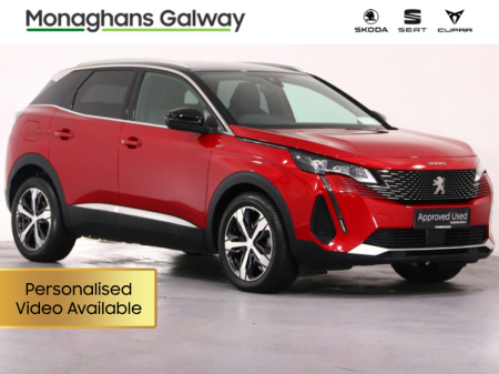 2021 Peugeot 3008 GT LINE 1.5 HDI 130 AUTO €31,950