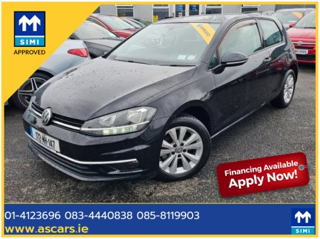 2017 Volkswagen Golf COMFORT LINE 1.6 TDI 3DR AUTOMATIC ** 1 OWNER IRISH CAR ** LOW MILEAGE ** BEST AVAILABLE **