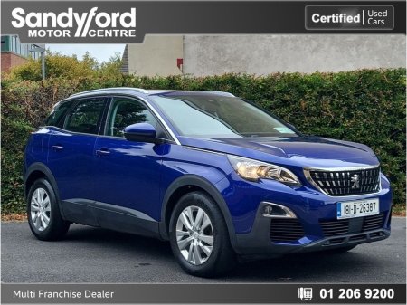 2018 Peugeot 3008 1.6 BlueHDi 120bhp Active Auto