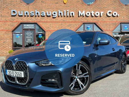 2021 BMW 4 Series 420I M-SPORT COUPE AUTO *LOW KMS* €39,900