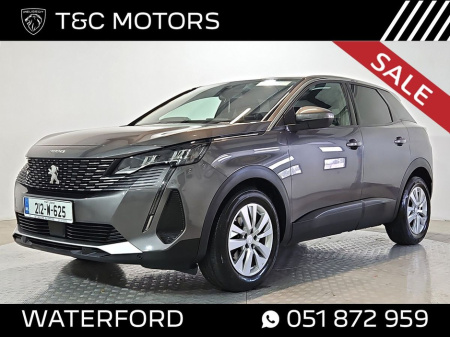 2021 Peugeot 3008 Reversing Sensors with Camera, Privacy Glass, Cruise Control, Dual Climate Control, Alloy Wheels