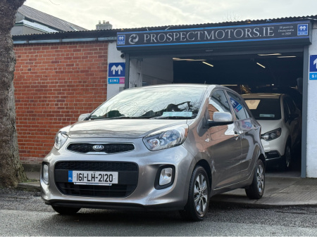 2016 Kia Picanto 1.0 Petrol, Only 81kms! New Nct 03/2027, Bluetooth, Alloys, Ideal Starter Car, Cheap Tax & Insurance, Finance Available, Service & Warranty Included, SIMI Dealer, €8,950