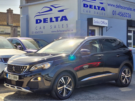 2019 Peugeot 3008 ALLURE 1.2 130BHP AUTOMATIC NCT 04/27 FINANCE AVAILABLE @ €90 PER WEEK 2 KEYS/ PARKING SENSORS/ REVERSE CAMERA/ HALF LEATHER SEATS/ TOUCH SCREEN MEDIA/ ANDROID AUTO/ APPLE CAR PLAY/ HISTORY CHECKED