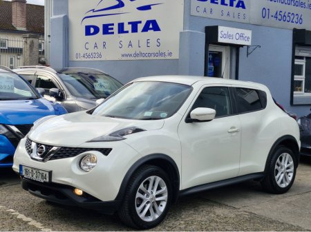 2016 Nissan Juke SV 1.2 PETROL 115BHP NCT 08/27 TAX 03/26 FINANCE AVAILABLE @ €40 PER WEEK ALLOYS/ ELECTRIC WINDOWS AND MIRRORS/ BLUETOOTH/ AUX/ USB/ MULTI FUNCTION STEERING WHEEL/ HISTORY CHECKED