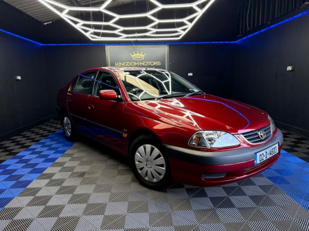 2002 Toyota Avensis 1.6 VVT-i Aura S/R €3,300