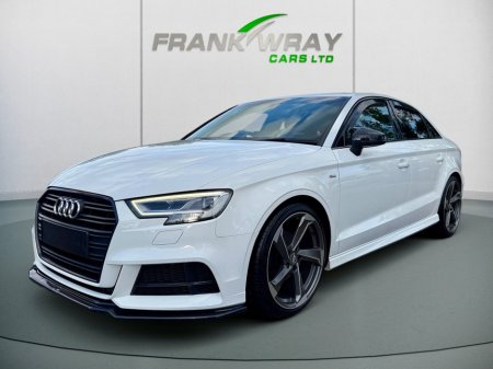 2018 Audi A3 1.6 TDI S-LINE BLACK EDITION AUTOMATIC **XENON HEADLIGHTS**SAT NAV**HALF LEATHER**MINT**FSH** €22,950