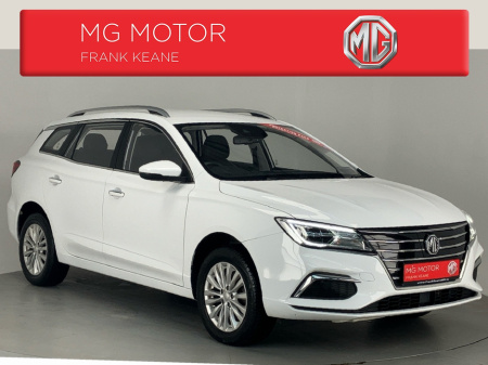 2022 MG 5 EXCLUSIVE**TOUCH SCREEN MEDIA DISPLAY**SATNAV**APPLE CARPLAY**MULTIFUNCTIONAL STEERING WHEEL**BLACK LEATHER INTERIOR**FRONT HEATED SEATS**REVERSE CAMERA**PARKING SENSORS**ADAPTIVE CRUISE CONTROL** €19,895