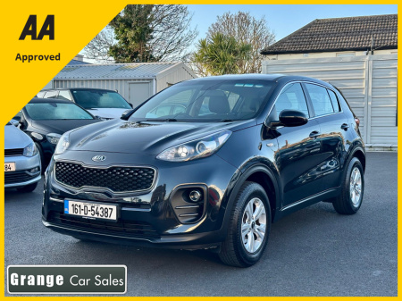 2016 Kia Sportage 1.6 Petrol GDi 2WD 130 Bhp | AA approved | Only 68,000 miles | Service history | 2 keys | Feb 26 nct | Sold serviced, valeted and history checked | Warranty provided. €13,900