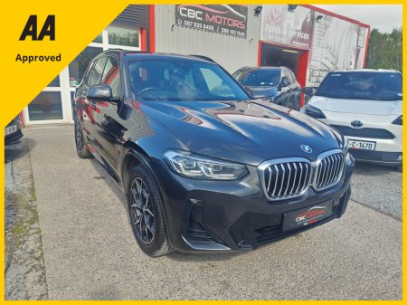 2022 BMW X3 2022 X3 30E M Sport €49,950