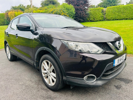 2015 Nissan Qashqai 1.5 DSL SV 4DR NCT 05/26 LOW KMS