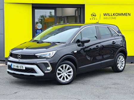 2021 Opel Crossland ELITE 1.5TD 110BHP **BLACK LEATHER*REVERSING CAMERA** €17,500