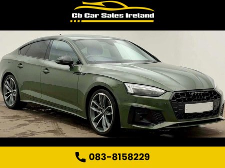 2022 Audi A5 2.0 TDI 40 S line Sportback 5dr Diesel S Tronic quattro Euro 6 (s/s) (204 ps) 1 OWNER + DISTRICT GREEN + VIRTUAL COCKPIT + REVERSE CAMERA
