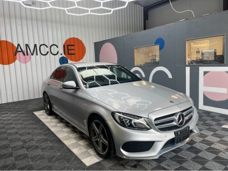 2017 Mercedes-Benz C Class MERCEDES C CLASS AUTOMATIC AMG LINE C180 / 35k KMs  / HEATED SEATS , REVERSE CAMERA , ADAPTIVE CRUISE & MORE