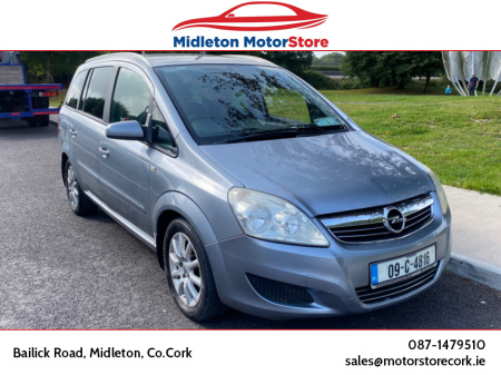 2009 Opel Zafira NCT 03-26 CLUB 1.7 CDTI 125bhp NEW TIMING BELT