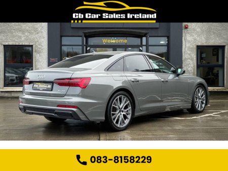 2022 Audi A6 2.0 TDI 40 Black Edition Saloon 4dr Diesel S Tronic quattro Euro 6 (s/s) (204 ps) CHRONOS GREY! + VIRTUAL COCKPIT + REVERSE CAMERA €47,200