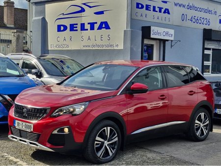 2018 Peugeot 3008 ALLURE 1.6 BLUE HDI 120BHP MANUAL NCT 09/27 FINANCE AVAILABLE @ €72 PER WEEK REVERSE CAMERA/ HALF LEATHER SEATS/ TOUCH SCREEN MEDIA/ ANDROID AUTO/ APPLE CAR PLAY/ HISTORY CHECKED