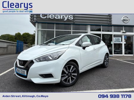 2018 Nissan Micra 1.0 SV 4DR