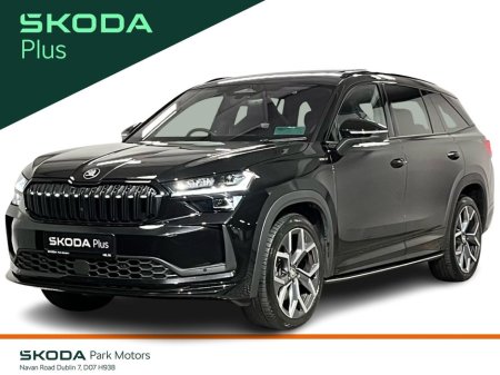 2025 Skoda Kodiaq Sportline 4x4 DSG 2.0TDI 190BHP - Reversing Camera - Panoramic Sunroof - Ambient Lighting - Climate Control - Heated Seats - Keyless Start - Apple CarPlay/Android Auto €71,950