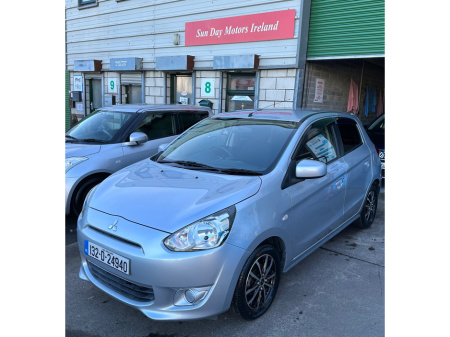 2013 Mitsubishi Mirage 1.0 DBA-A05A CVT 5DR AU AUTO