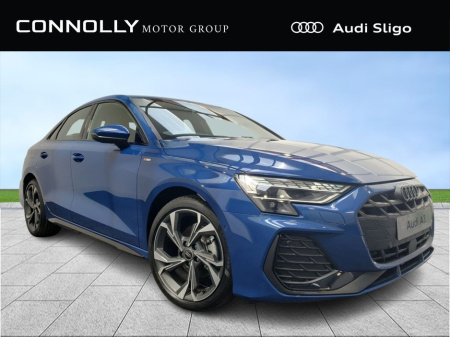 2025 Audi A3 In Stock - S Line Saloon 2.0TDI 115HP with Park Assist - Demo €48,070