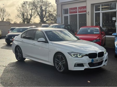 2018 BMW 3 Series SHADOW EDTION  M-SPORT 320D 2.0 AUTOMATIC * REAR VIEW CAMERA, PARKING SENSORS FRONT & REAR, ADAPTIVE CRUISE CONTROL, ELECTRIC MEMORY SEATS, 3 STAGE HEATED SEATS, FULL LEATHER SEATS, ISOFIX * €25,950