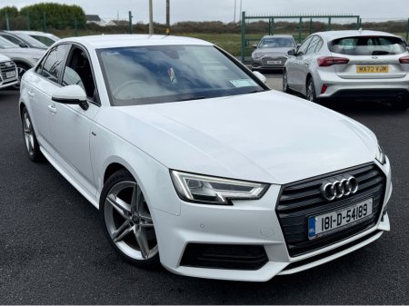 2018 Audi A4 2.0 TDI ULTRA 150 S-LINE €22,950