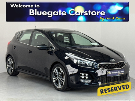 2016 Kia Ceed GT LINE*Semi Digital Dash**Parking Sensors**USB Connector**Bluetooth Connection**Multifunctional Steering Wheel**Black Cloth Interior**Foldable Mirrors**Finance Available**6 Month Warranty** €11,995