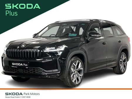 2025 Skoda Kodiaq Sportline DSG 2.0TDI 150BHP - Reversing Camera - Panoramic Sunroof - Climate Control - Heated Seats - Keyless Start - Apple CarPlay/Android Auto