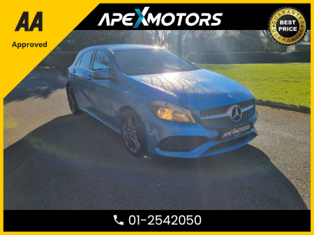 2016 Mercedes-Benz A Class FINANCE ARRANGED * A180 D AMG LINE 5DR AUTO * NEW NCT MAR-27 * AA APPROVED * 101 SAFETY CHECKLIST * AUTOMATIC (DSG) * IMMACULATE * HEATED SEATS * COLOUR REVERSE CAMERA * TOP-SPEC 5DR HATCH * LOW MILES €16,949