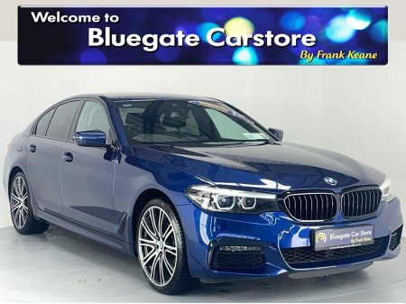 2019 BMW 5 Series E G30 M SPORT AUTO**HARMON/KARDON SOUND SYSTEM**FULL BLACK LEATHER INTERIOR**HEATED SEATS**FRONT & REAR PARKING SENSORS**CRUISE CONTROL**DIGITAL CLIMATE CONTROL**HISTORY CHECKED**FINANCE ARRANGED**