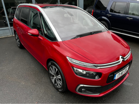 2017 Citroen Grand C4 Picasso Exclusive 120bhp Pan Roof, High Spec