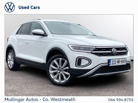 2022 Volkswagen T-Roc 1.0 TSI 110HP Style €28,450
