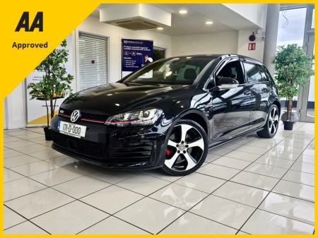 2017 Volkswagen Golf GTI 2.0TSI FULL LEATHER+HEATED SEATS+RED STITCH+12MONTH WARRANTY+70,000KMS €24,900