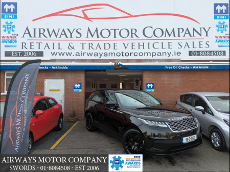 2019 Land Rover Range Rover Velar * 2.0 TD4 * AUTO * UPGRADED 20INCH ALLOYS * LOW KMS * FULL SERVICE HISTORY *  HEATED FULL LEATHER *  PHONE * REV CAM * PARKTRONIC *  CRUISE * AIRCON * €36,995