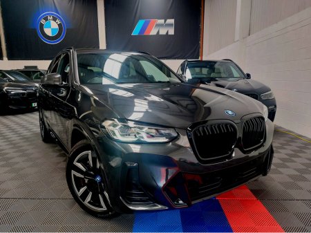 2022 BMW iX3 222 iX3 M SPORT ( NEW MODEL ) PANORAMIC  SUNROOF --COMFORT PACK-- DRIVER ASSIST PROF PACK --- PARK ASSIST PACK -- ELECTRIC SEATS --- VISIBILITY PACK ---HIGH BEAM ASSIST - WIRELESS CHARGER