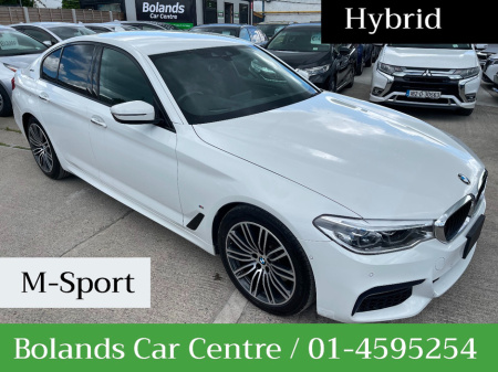 2019 BMW 5 Series (Massive Spec) 530E M-SPORT AUTOMATIC 4DR MODEL  www.bolandscarcentre.ie €27,900