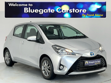2018 Toyota Yaris HYBRID LUNA**Semi Digital Dash**Touchscreen Media**Multifunctional Steering Wheel**Reverse Camera**Cruise Control**Lane Assist**Central Armrest**Black Cloth Interior**Air Con**Isofix**Keyless Start*** €16,995