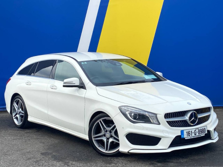 2016 Mercedes-Benz CLA Class CLA180 1.6 AMG-LINE AUTO // HALF-LEATHER/ALCANTARA HEATED SEATS // PADDLE SHIFT // REVERSE CAMERA
