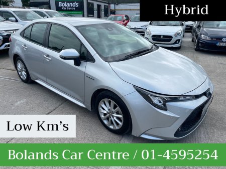 2020 Toyota Corolla (Low Km's) HYBRID 1.8 AUTOMATIC SALOON 4DR MODEL www.bolandscarcentre.ie
