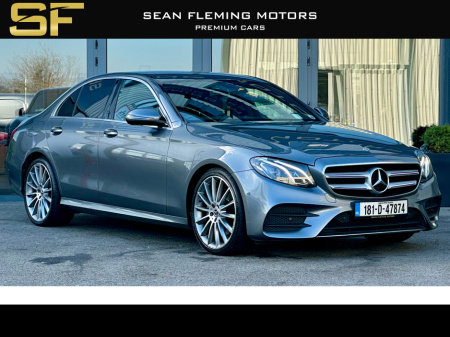 2018 Mercedes-Benz E Class E220 D AMG LINE 4DR AUTO €28,450