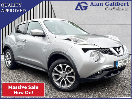 2017 Nissan Juke 1.5 DIESEL TEKNA TOP SPEC Reverse Camera €52 Per Week €10,995
