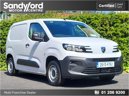 2025 Peugeot Partner PARTNER PRO PLUS*DEMO DIESEL*1.5 HDI 100 65 €21,870