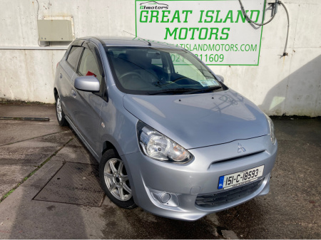 2015 Mitsubishi Mirage 1.2i Petrol Automatic €8,750